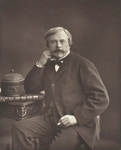 埃德蒙-德-龚古尔 法国作家和评论家，1822-1896年，约185376年。 作者 纳达尔