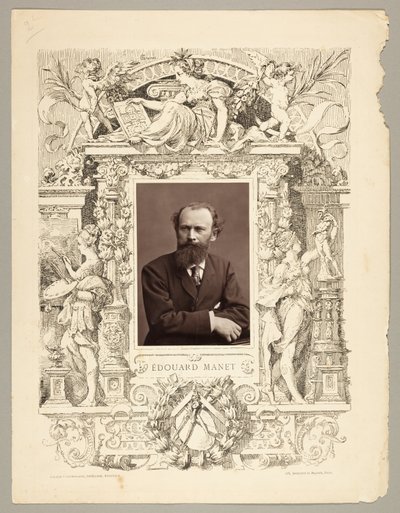 爱德华-马奈（法国画家，1832-1883 年） 作者 纳达尔