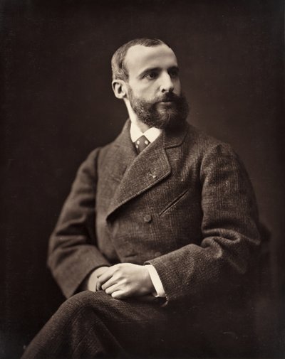 Francis Planté 法国钢琴家，1839-1934年，18653年。 作者 纳达尔
