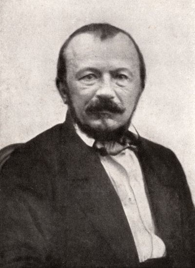 Gerard de Nerval，法国诗人，十九世纪中叶。 作者 纳达尔