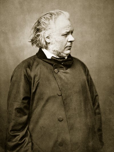 Honore Daumier（棕褐色照片） 作者 纳达尔