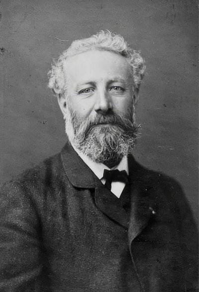 朱尔斯·凡尔纳（1828-1905）。法国作家。约于1880年 作者 纳达尔