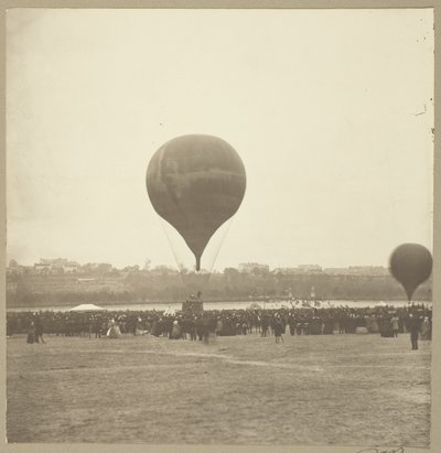 Le Geant，战神广场，1863年 作者 纳达尔