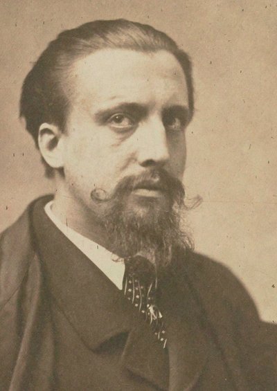 Arthur Kalkbrenner的肖像1828-1869年。 作者 纳达尔