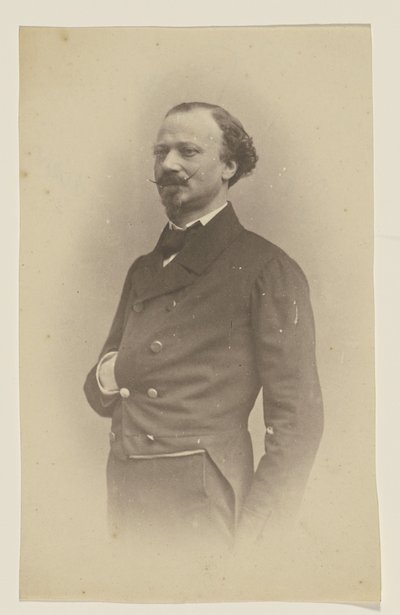 De La Pierre，中尉、决斗者、骑兵 作者 纳达尔[GaspardFélixTournachon]