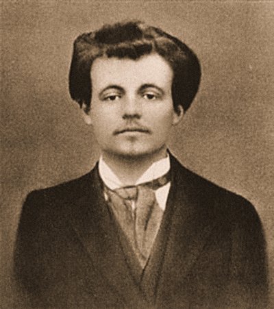 Alfred Jarry的肖像，c.1896 作者 Nadar studio of Nadar studio of