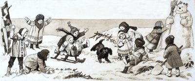 来自多国的故事雪宝宝 作者 纳迪尔·昆托
