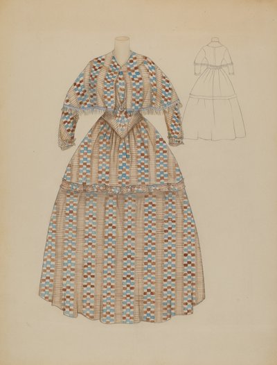礼服，约1937年。 作者 南希·克里米