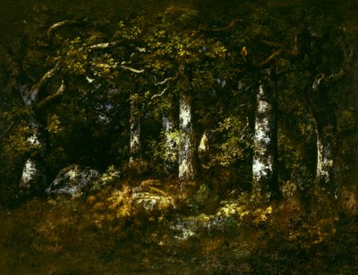 枫丹白露森林，1868年 作者 Narcisse Virgile Diaz de laPeña