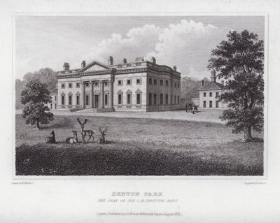 Denton Park, the Seat of Sir C H Ibbotson (engraving) 作者 纳撒尼尔（后）惠托克