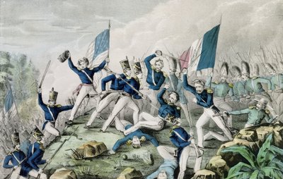 1847年塞罗戈多高地的风暴 作者 Nathaniel Currier