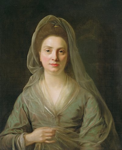 本杰明科尔夫人，c.1776 作者 Nathaniel Hone