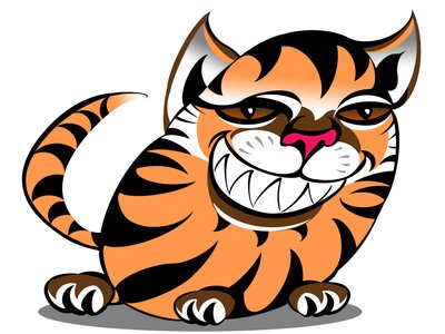 虎头猫 - 卡通 作者 尼尔·奥斯本