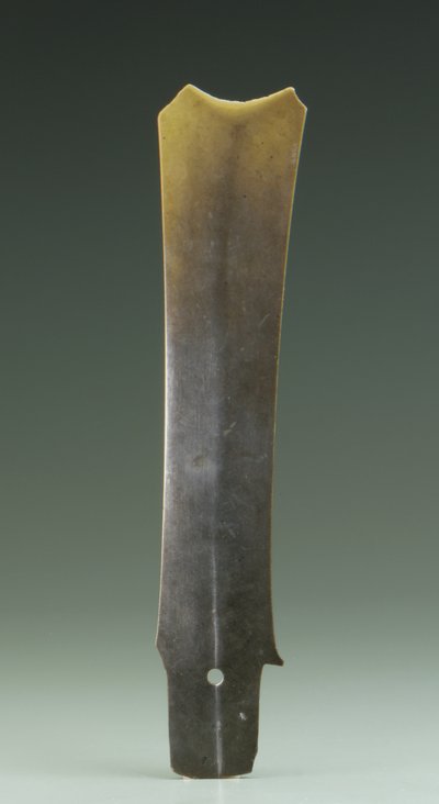 叉凿（zhang），齐家文化，公元前2500年至2000年（玉） 作者 新石器时代中文学校