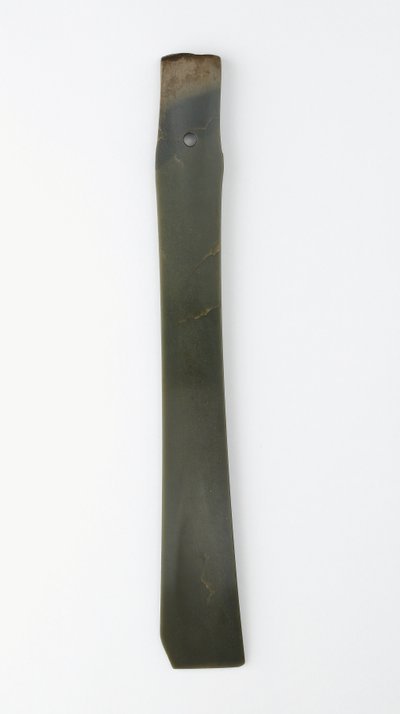 叉凿（zhang）齐家文化（玉（和田玉）） 作者 新石器时代中文学校