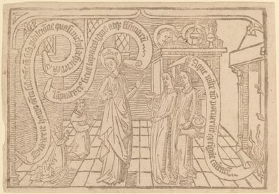 来自 "Canticum Canticorum "的页面：第二版 作者 荷兰 15 世纪