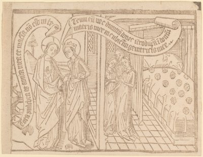 来自 "Canticum Canticorum "的页面：第二版 作者 荷兰 15 世纪