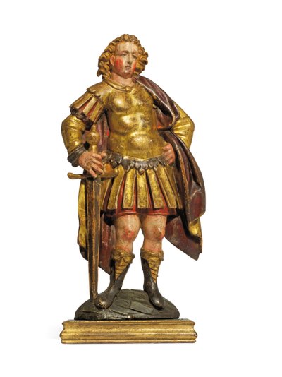 17世纪上半叶士兵的阿霍雷（Ajouree）浮雕（包裹（金木） 作者 Netherlandish School