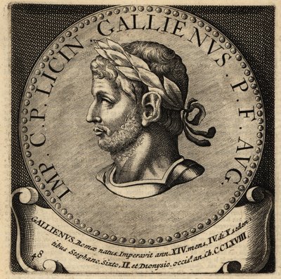 Portrait of Roman Emperor Gallienus. 作者 荷兰语学校