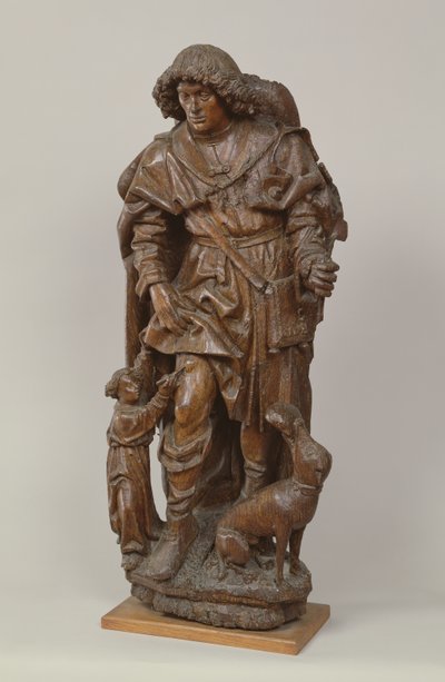 圣罗克（木头） 作者 Netherlandish School