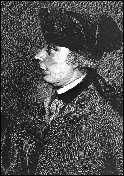 詹姆斯·沃尔夫（James Wolfe），18世纪的英国士兵。 作者 牛顿公司