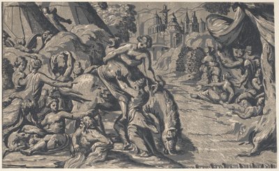 The escape of Cloelia, 1540-50., 1540-50. 作者 尼可罗·维琴蒂诺