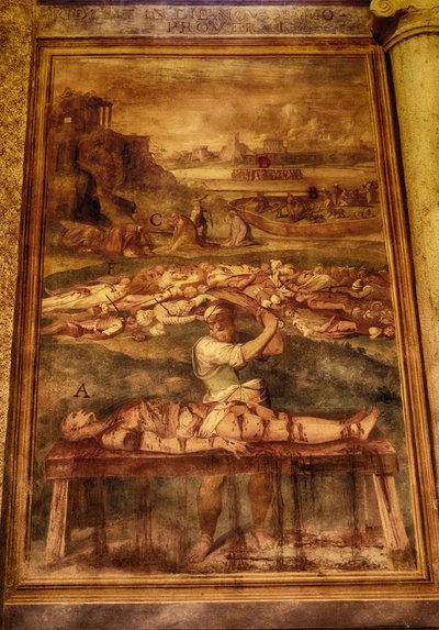 圣斯特凡诺·罗通多圣殿 (Basilica Minor Santo Stefano Rotondo) 作者 Niccolo 叫 Pomarancio Circignani