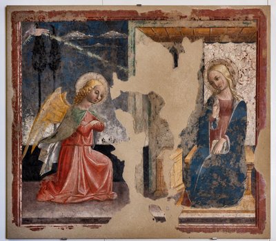 圣母领报，十五世纪 作者 Niccolo di Liberatore