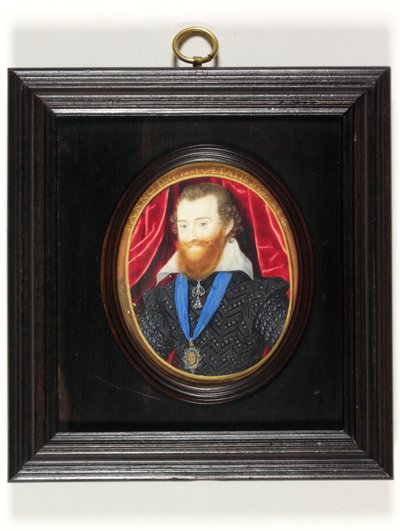 Ludovick Stuart，第二代伦诺克斯和里士满公爵（珐琅） 作者 尼古拉斯（后）希利亚德