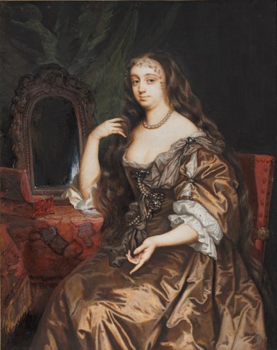 约克公爵夫人安妮·海德的肖像c。 1662。 作者 尼古拉斯·迪克森（Nicholas Dixon）