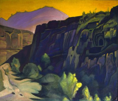 阿姜塔石窟》，1938年。 作者 尼古拉斯·罗里奇