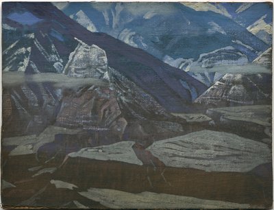 巴拉加堡，“库鲁”系列，1929年 作者 尼古拉斯·罗里奇