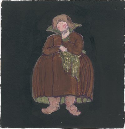 里姆斯基·科萨科夫（Rimsky-Korsakov）歌剧《沙皇撒旦的故事》的服装设计，1919年 作者 尼古拉斯·罗里奇