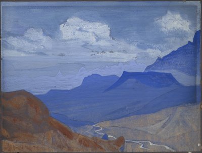 努布拉谷（Nubra Valley），1926年 作者 尼古拉斯·罗里奇