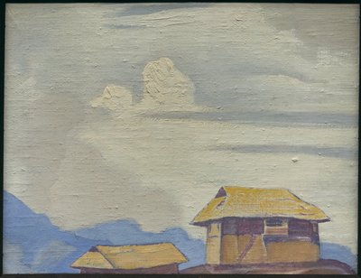 塔隆寺院，1928年 作者 尼古拉斯·罗里奇