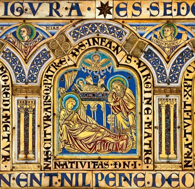 凡尔登祭坛，描绘圣经场景 作者 凡尔登的尼古拉斯