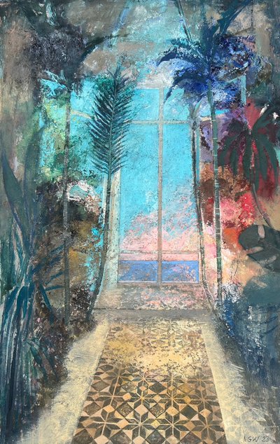 涨潮，2022-23 年（木板油画） 作者 尼克·威廉姆斯