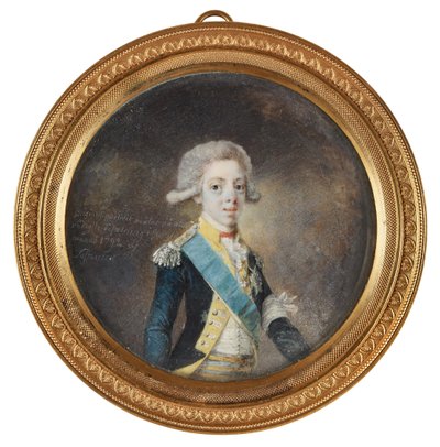 瑞典古斯塔夫四世·阿道夫的画像，1792年 作者 Niclas Lafrensen