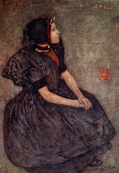 西兰女孩，1904年 作者 尼科·容曼