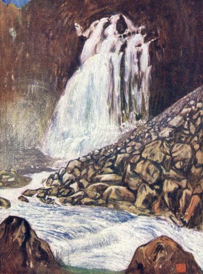 挪威：Vaefos、Hildal、Hardanger (colorlitho)chin 作者 尼科·容曼