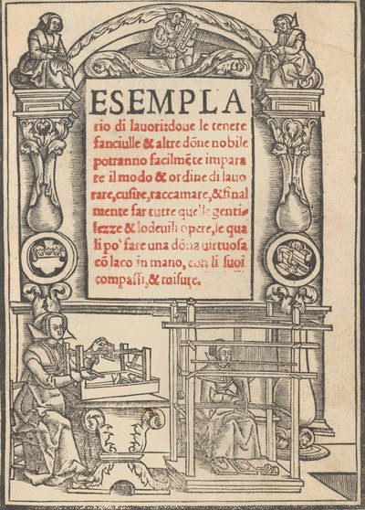 Esemplario di lavori, August 1529., August 1529. 作者 尼可洛·佐皮诺