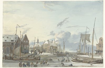 哈灵根冬景 作者 尼古拉斯·鲍尔（Nicolaas Baur）