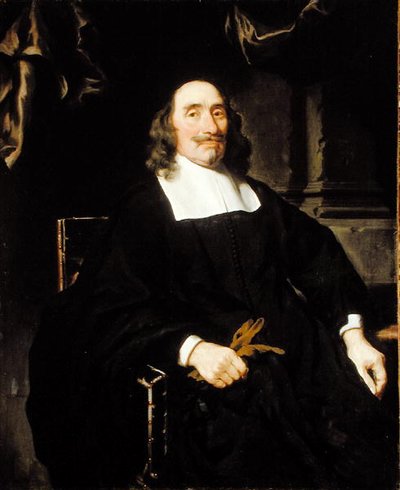 一位绅士的肖像，c.1671（布面油画） 作者 尼古拉斯·梅斯（Nicolaes Maes）