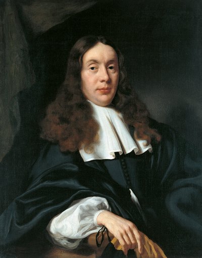 一个人的肖像 作者 尼古拉斯·梅斯（Nicolaes Maes）