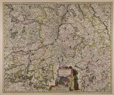 Leodiensis episcopatus in omnes subjacentes provincias distincté divisus 作者 尼古拉斯·维舍