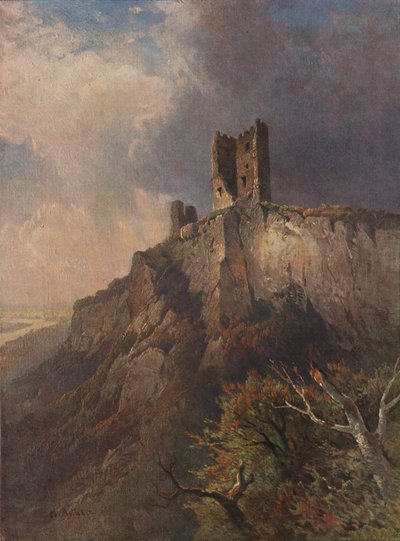德拉亨费尔斯（Drachenfels），1923年。 作者 尼古拉·阿斯图丁