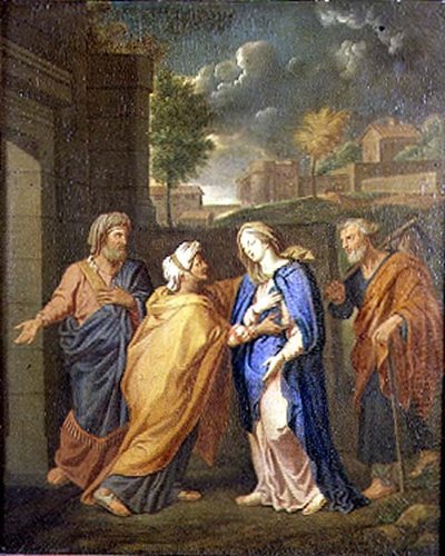 圣母、圣约翰和圣安妮 作者 Nicolas (circle of) Poussin