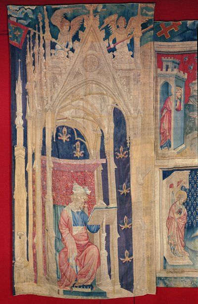 读者，来自昂热的启示录，1373-87（挂毯） 作者 尼古拉斯·巴塔耶（Nicolas Bataille）