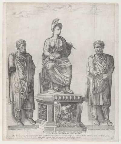 Speculum Romanae Magnificentiae：Roma Victrix, 1549., 1549. 作者 尼古拉斯·贝阿特丽泽
