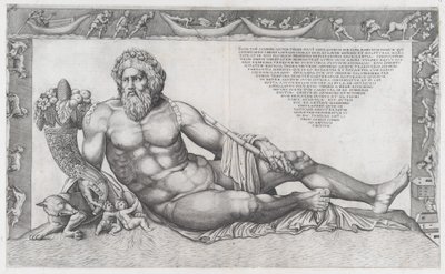 Speculum Romanae Magnificentiae：The Tiber, mid-16th century. , mid-16th century. 作者 尼古拉斯·贝阿特丽泽